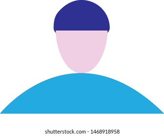 User Profile Color Vector Illustration