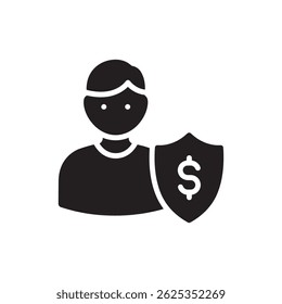 Perfil de usuario con Dollar Shield para protección y seguridad de finanzas personales