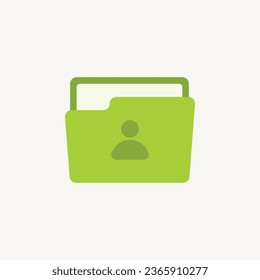 User Profile Folder Icon - Simplify Digital Identity Management and Data Security