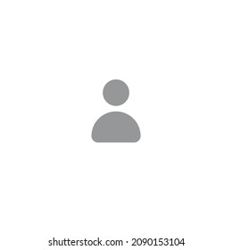 User profile icon for business cards and resumes