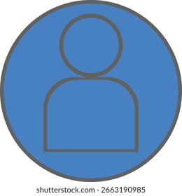 Símbolo de diseño de icono de Perfil de usuario