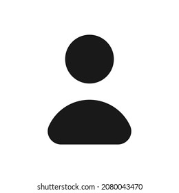 User profile icon design for UI