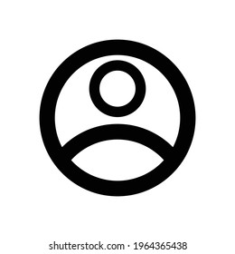 user profile icon design vector