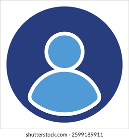 User Profile Icon Element For Design
