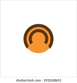 User Profile Icon. Fake Profile Symbol. Person Sign. Logo Design Element