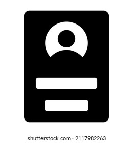 user profile Icon. User interface Vector Illustration, As a Simple Vector Sign and Trendy Symbol in Line Art Style, for Design and Websites, or Mobile Apps,