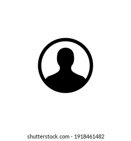 User Profile Icon Vector. Avatar, Person Icon Symbol Vector Illustration