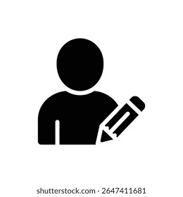 Perfil de usuario con icono de lápiz que representa Configuraciones de Cuenta editables
