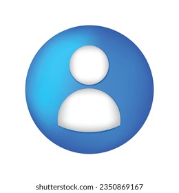 User profile, people social media icon