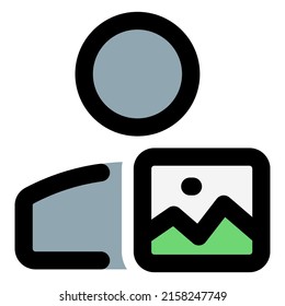 user profile picture for the social media layout