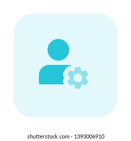 User profile setting for social media website