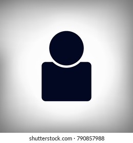 user profile sign icon
