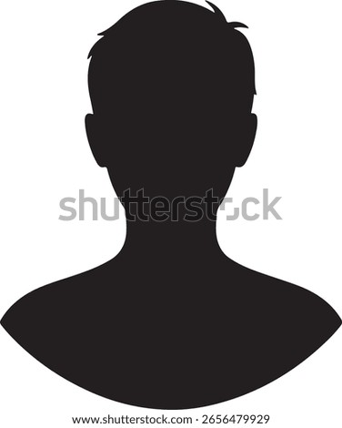 User Profile Silhouette Icon - Anonymous Avatar Placeholder