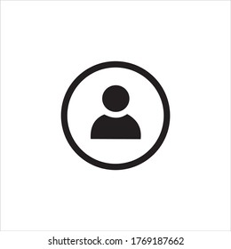 User Profile Symbol Icon Vector Design Illustration