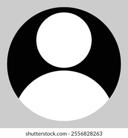 User profile vector icon. Avatar or person icon. Profile picture, portrait symbol. default profile icon vector illustration eps 10.