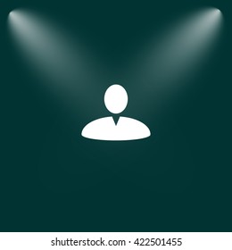 User profile web icon