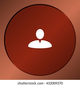 User profile web icon