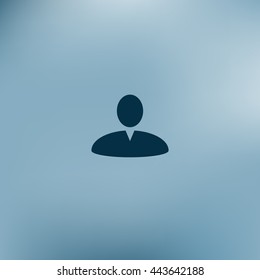 User profile web icon vector illustration design