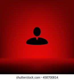 User profile web icon vector illustration design