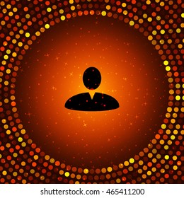 User profile web icon vector illustration design