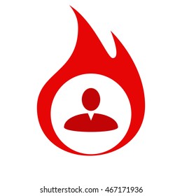 User profile web icon vector illustration design