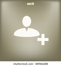 User profile web icon vector illustration design