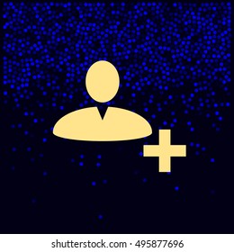 User profile web icon vector illustration design