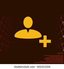 User profile web icon vector illustration design