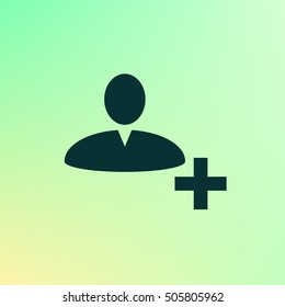 User profile web icon vector illustration design