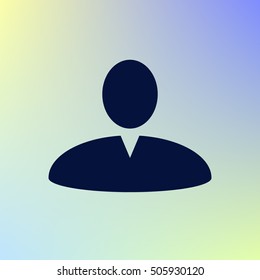 User profile web icon vector illustration design