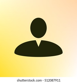 User profile web icon vector illustration design