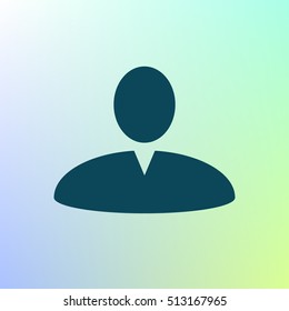 User profile web icon vector illustration design