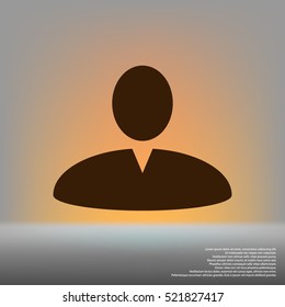 User profile web icon vector illustration design