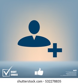 User profile web icon vector illustration design