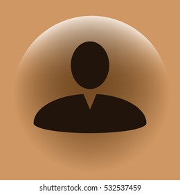 User profile web icon vector illustration design