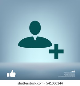 User profile web icon vector illustration design