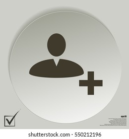 User profile web icon vector illustration design