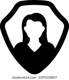 user protection user protection avatar protect lock account woman 8076