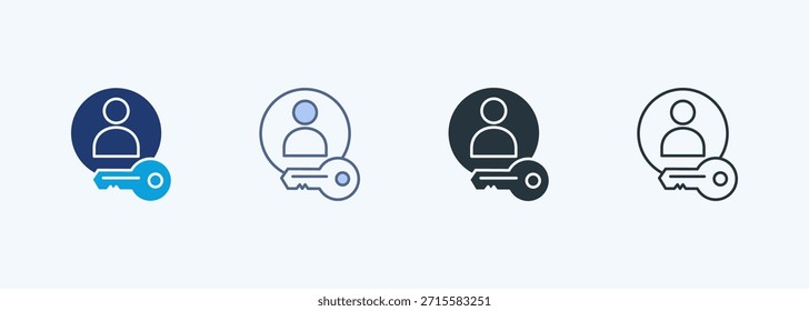 User Protection Multiple Style Icon Collection