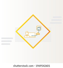User remotely logs in to a file server via VPN for the first time