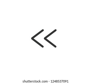 user see back icon