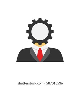 User setting flat icon