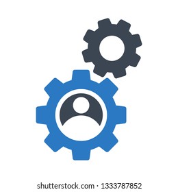 user setting glyph double color icon