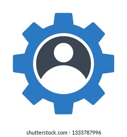 user setting glyph double color icon