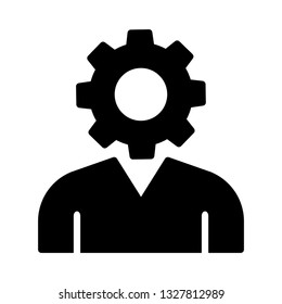 user setting glyph icon 