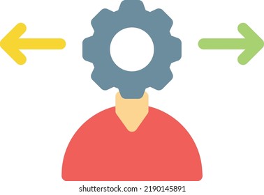 user setting Vector illustration on a transparent background.Premium quality symbols.Stroke vector      icon for concept and graphic design.