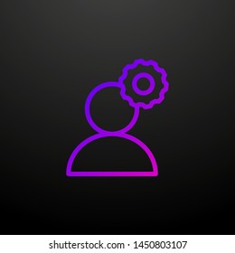 User Settings nolan icon. Elements of startups set. Simple icon for websites, web design, mobile app, info graphics