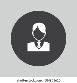User sign icon.
