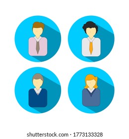 User sign icon , person avatar icon design vector for multiple use