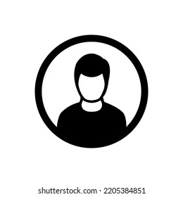 User sign icon. Person symbol. Human avatar.Flat style.